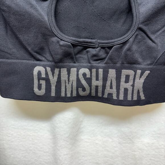 Gymshark Black Long Sleeve Crop Top - Size Small - Picture 6 of 7